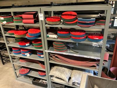 Översiktsbild av grinding/polisching pads & belts